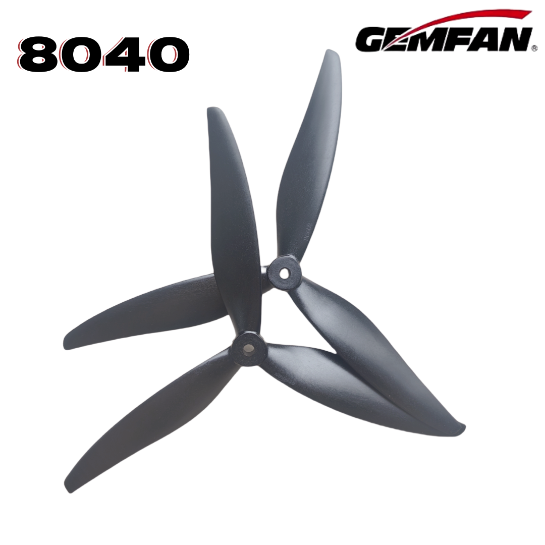 Drone Propeller - Gemfan 8040 8X4X3 3-blade 8-inch Propeller