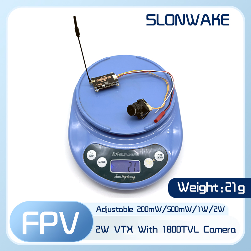 SLONWAKE 5.8G 56CH 2W transmit - đánh giá và giá Drone Frame