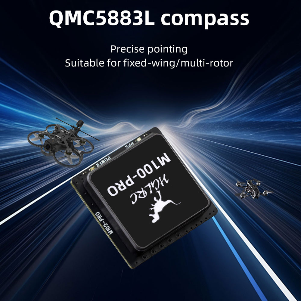 HGLRC M100 PRO GPS Chip B101 1 - đánh giá và giá Drone Compass
