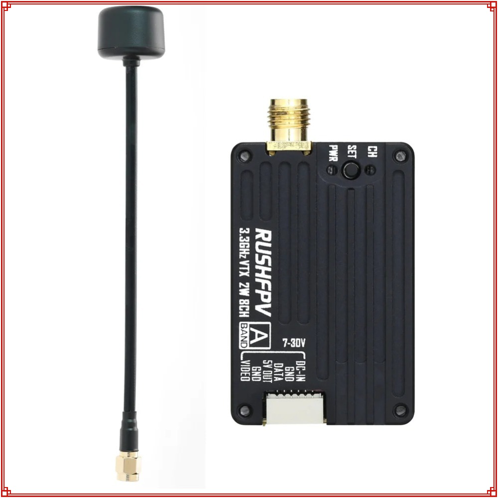 2026 New RUSHFPV 3.3G 2W VTX T - đánh giá và giá Drone Transmitter