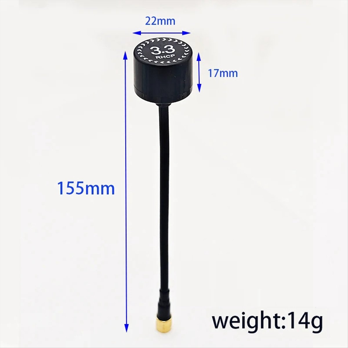 T34C 3.3G Antenna Lollipop 160 - đánh giá và giá Drone Transmitter