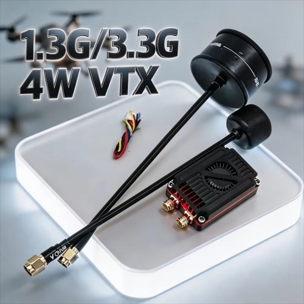 Rushfpv Rush 1.3G/3.3G 4W 7-30 - đánh giá và giá Drone Transmitter