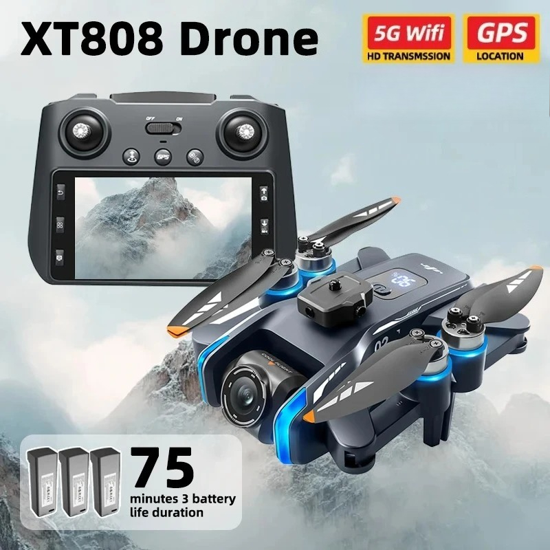 Original XT808 Pro MAX Drone 4 - đánh giá và giá Drone Gps Mount